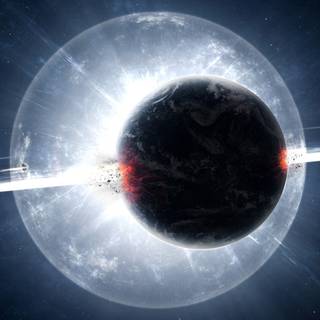 Planet destruction wallpaper