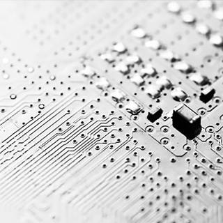 Tech white wallpaper