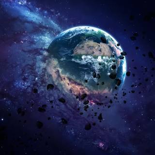 Planet destruction wallpaper