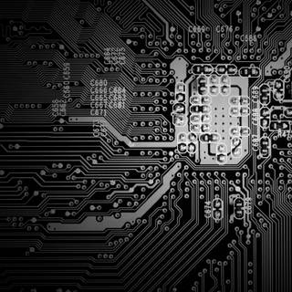 Tech white wallpaper