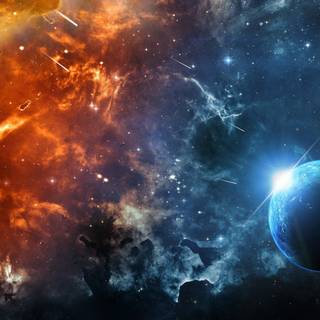 Planet destruction wallpaper