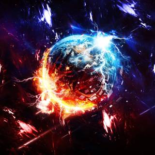 Planet destruction wallpaper