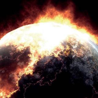 Planet destruction wallpaper