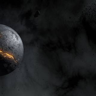 Planet destruction wallpaper
