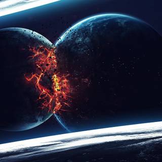 Planet destruction wallpaper