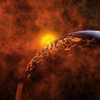 Planet destruction wallpaper
