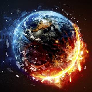 Planet destruction wallpaper