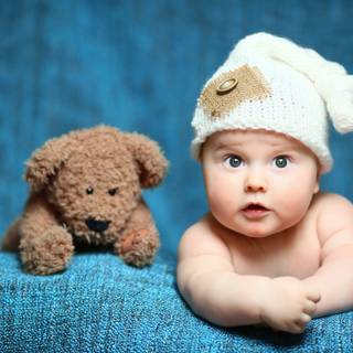 4k cute baby wallpaper