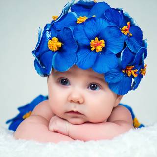 4k cute baby wallpaper