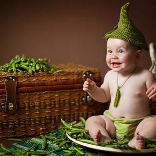 4k cute baby wallpaper