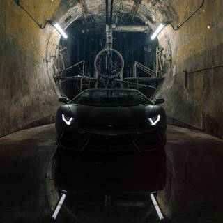 Dark Lamborghini 4k wallpaper