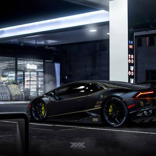 Dark Lamborghini 4k wallpaper