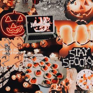 Halloween iPhone aesthetic wallpaper