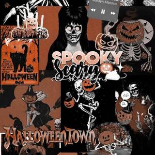 Halloween iPhone aesthetic wallpaper