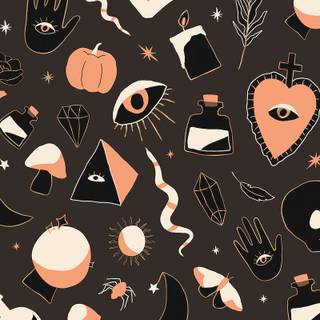 Halloween iPhone aesthetic wallpaper