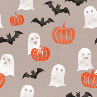 Aesthetic ghost Halloween wallpaper