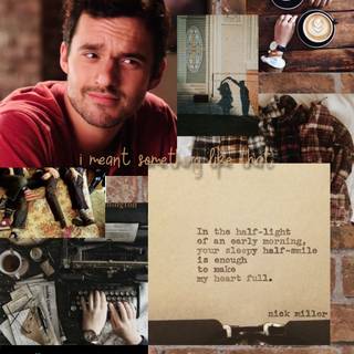 Nick Miller wallpaper