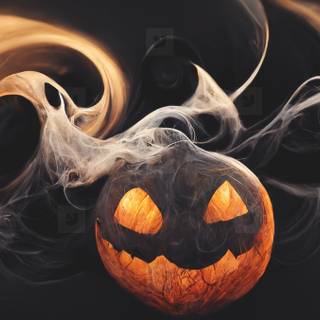 Halloween pumpkins scary wallpaper