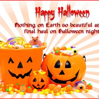 Happy Halloween kids wallpaper