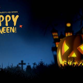 Happy Halloween kids wallpaper