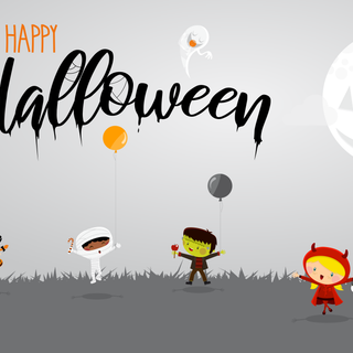 Happy Halloween kids wallpaper
