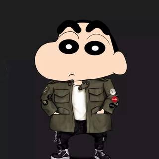 Shinchan phone wallpaper