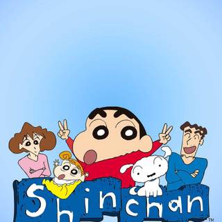 Shinchan phone wallpaper