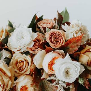 Autumn wedding flowers wallpaper