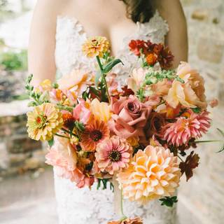 Autumn wedding flowers wallpaper