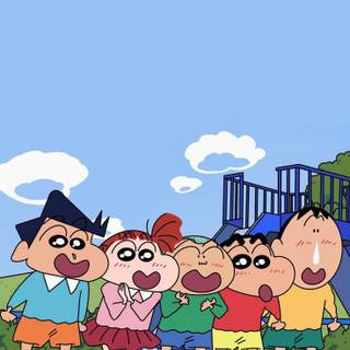 Shinchan phone wallpaper