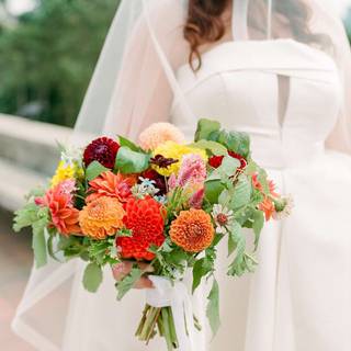 Autumn wedding flowers wallpaper