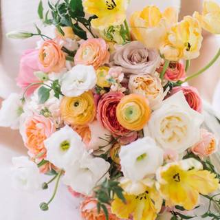 Autumn wedding flowers wallpaper