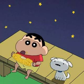 Shinchan phone wallpaper