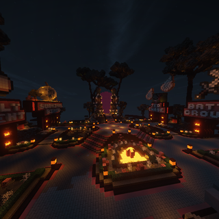 Minecraft Halloween PC wallpaper