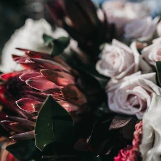 Autumn wedding flowers wallpaper