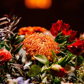 Autumn wedding flowers wallpaper