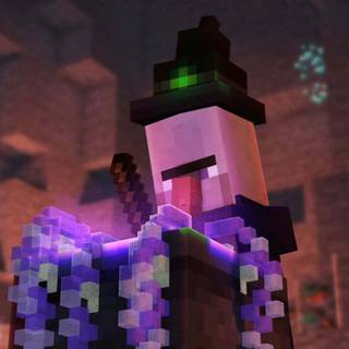 Minecraft Halloween PC wallpaper