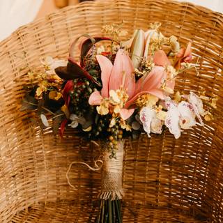 Autumn wedding flowers wallpaper