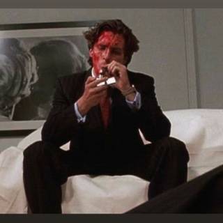 American Psycho iPhone wallpaper