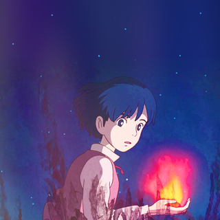 Howl's Moving Castle phone wallpaper