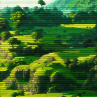 Pixel art iPhone wallpaper