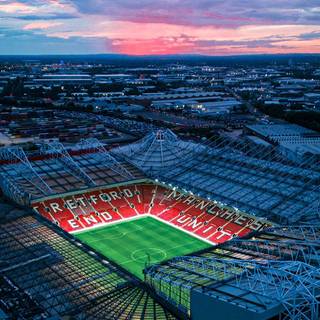 Old Trafford iPhone wallpaper