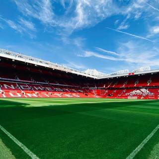 Old Trafford iPhone wallpaper