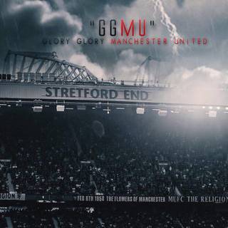 Old Trafford iPhone wallpaper