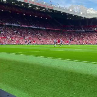 Old Trafford iPhone wallpaper