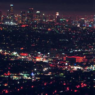 Night city iPhone wallpaper