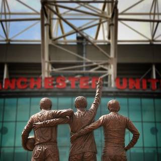 Old Trafford iPhone wallpaper