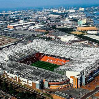 Old Trafford iPhone wallpaper