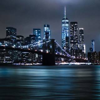 Night city iPhone wallpaper