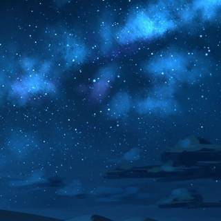 Anime night iPhone wallpaper